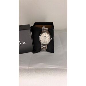 Coach Greyson Dial Brown Tortoise Resin Bracelet Watch 14503822 NEW